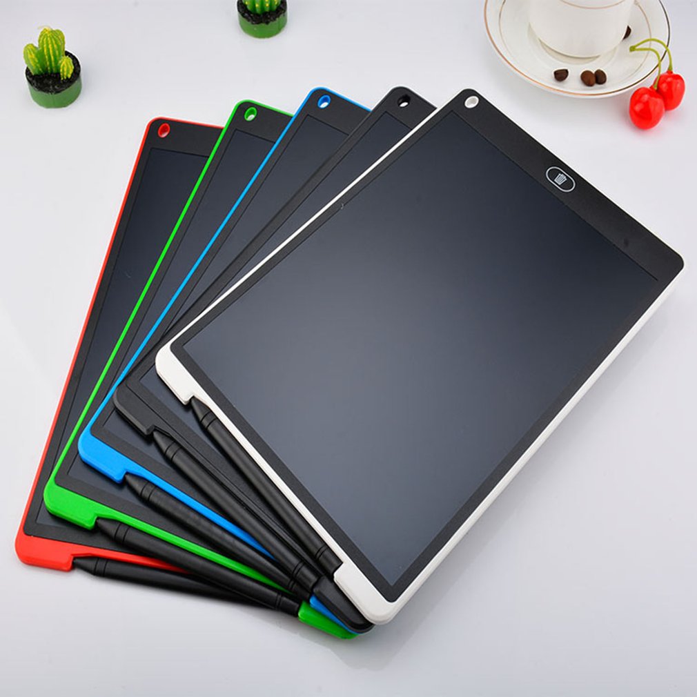 12 인치 LCD 쓰기 태블릿 디지털 그리기 태블릿, 필기 패드, 휴대용 전자 태블릿 보드, 초박형 보드